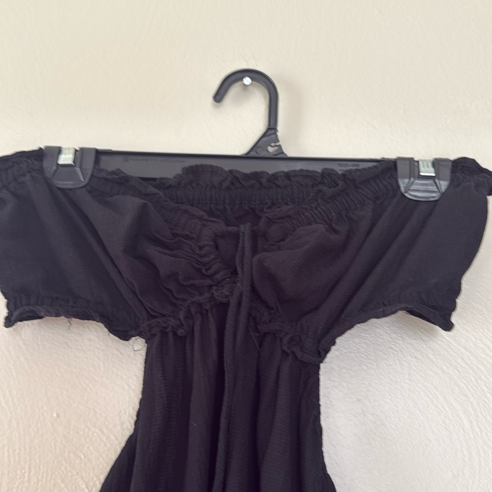 Future Collective Alani Noelle Black Halter Maxi Dress XS - Picture 4 of 7